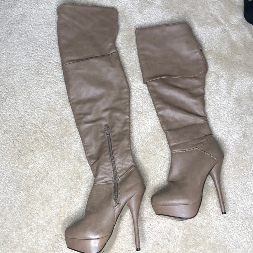 Thigh high boots